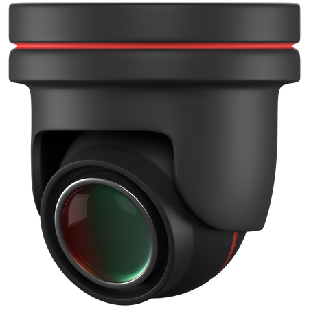 Cámara de CCTV  3D Icon