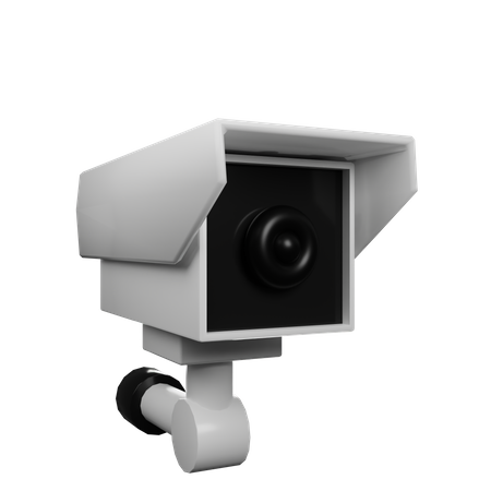 Cámara de CCTV  3D Icon