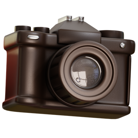 Camara clasica  3D Icon