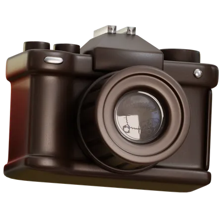 Camara clasica  3D Icon