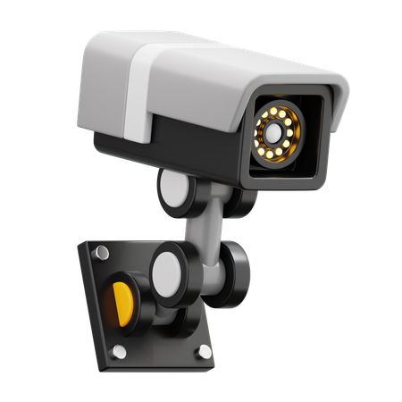 Cámara de CCTV  3D Icon