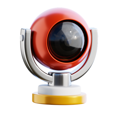 Camara de computadora  3D Icon