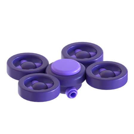 Cámara de drones  3D Icon