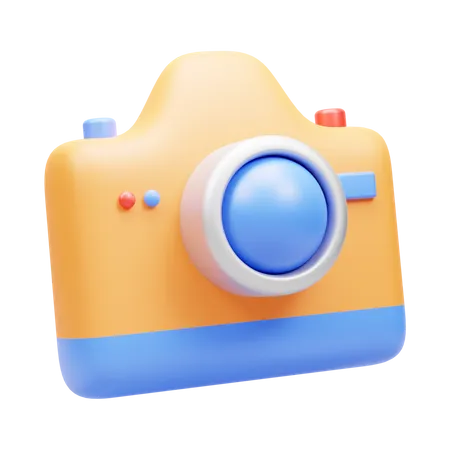 Cámara fotográfica  3D Icon