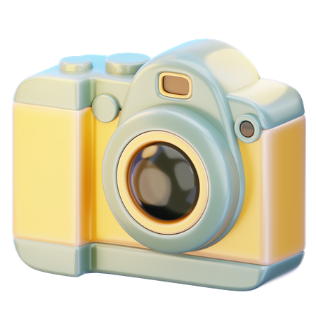 Cámara de juguete  3D Icon