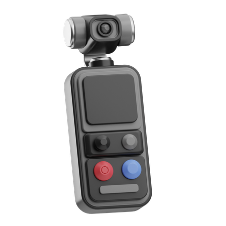 Cámara de mano  3D Icon
