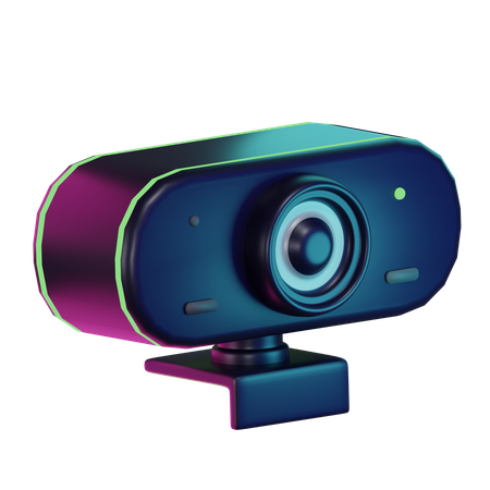 Camara de computadora  3D Icon