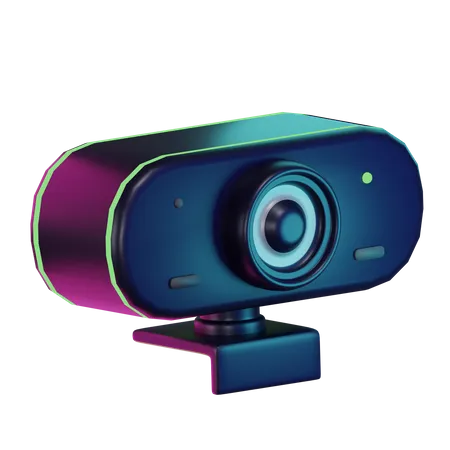 Camara de computadora  3D Icon