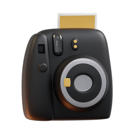 Cámara de película instantánea  3D Icon
