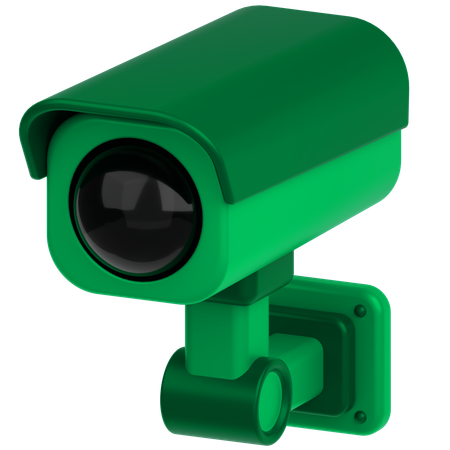 Cámara de seguridad  3D Icon