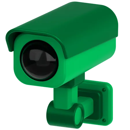 Cámara de seguridad  3D Icon