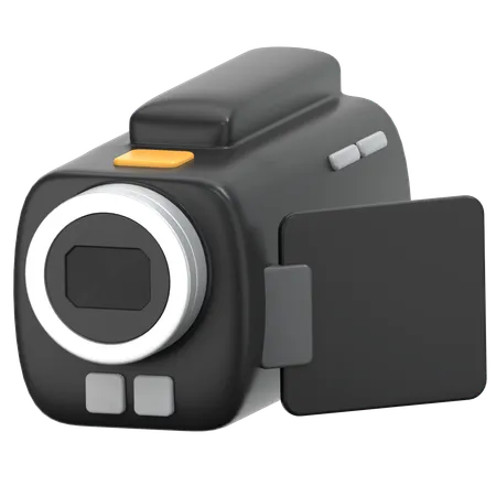 Camara de video  3D Icon