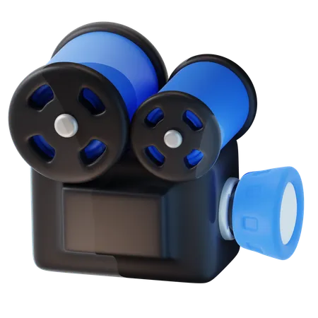 Camara de video  3D Icon