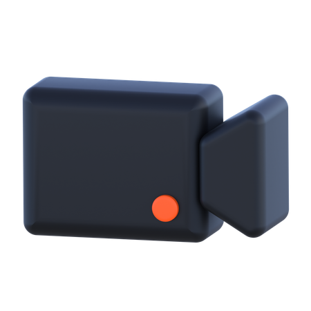 Cámara de video  3D Icon