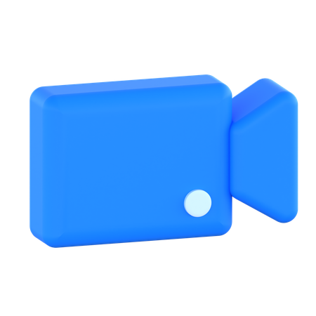 Cámara de video  3D Icon