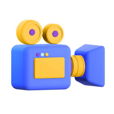 Camara de video  3D Illustration