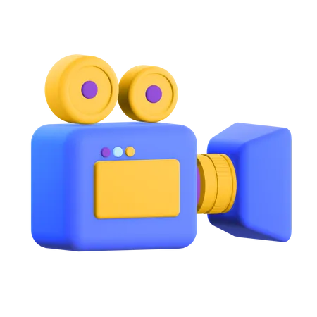 Camara de video  3D Illustration