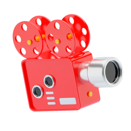 Camara de video  3D Illustration