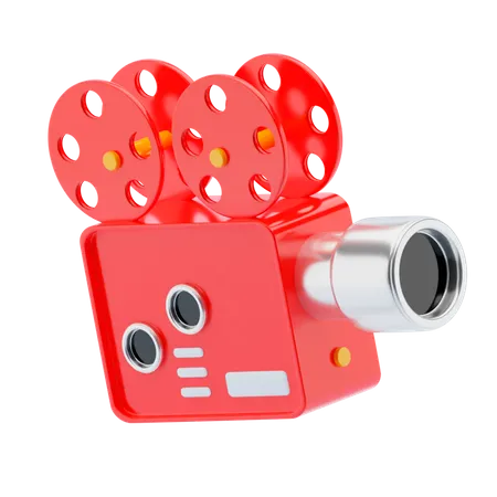 Camara de video  3D Illustration