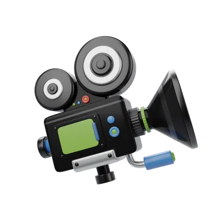 Camara de video  3D Icon