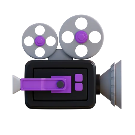 Camara de video  3D Icon