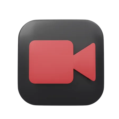 Camara de video  3D Icon