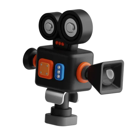 Camara de video  3D Icon