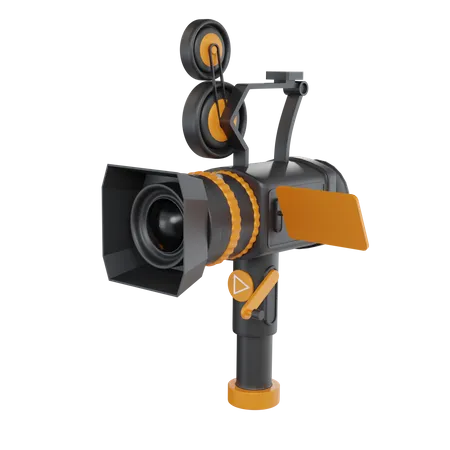 Camara de video  3D Icon