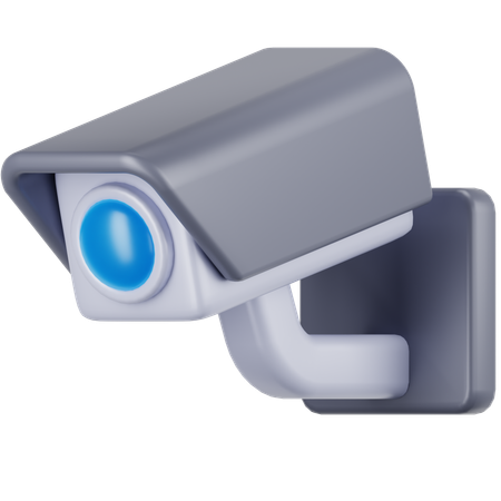 Cámara de CCTV  3D Icon