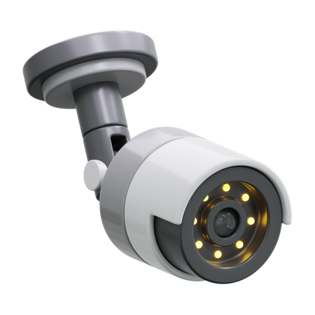 Cámara de CCTV  3D Icon