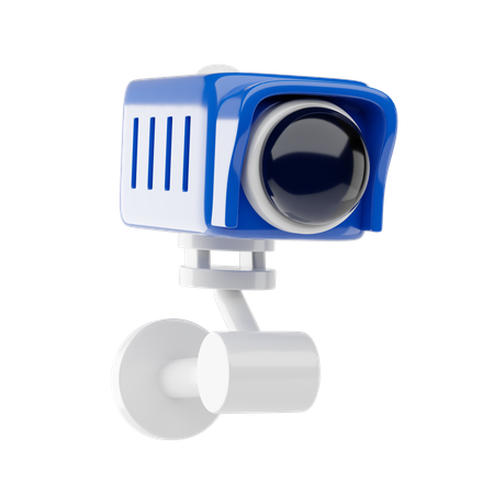 Cámara de CCTV  3D Icon