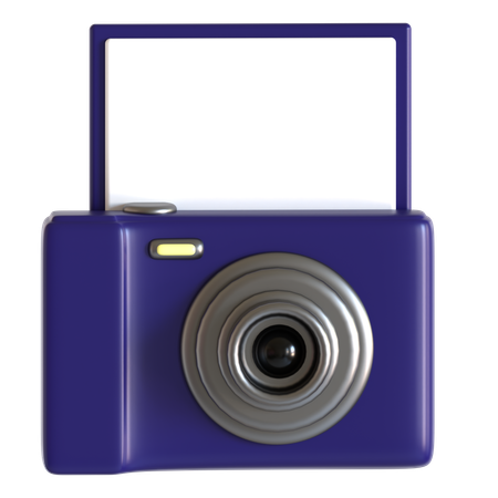 Cámara de vlogueo  3D Icon