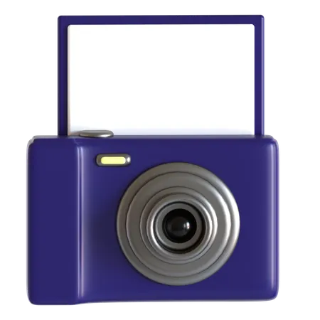 Cámara de vlogueo  3D Icon