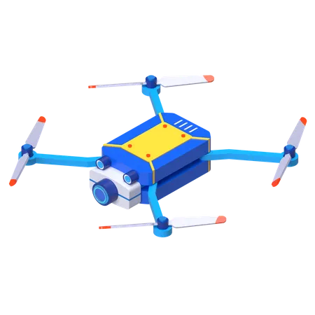 Cámara de drones  3D Icon