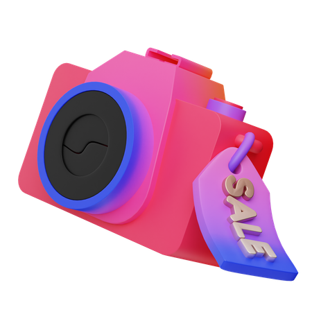 Cámara en venta  3D Icon