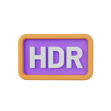 Camara hdr  3D Icon