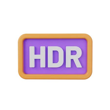 Camara hdr  3D Icon