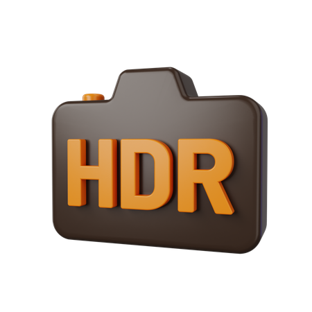 Camara hdr  3D Icon