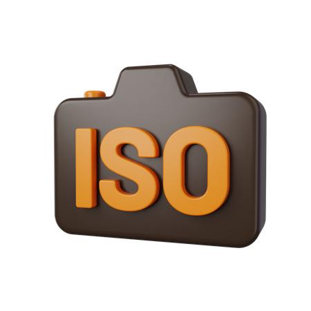 Camara iso  3D Icon