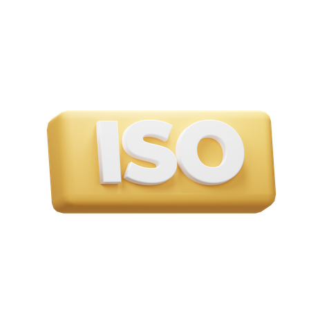 Camara iso  3D Icon