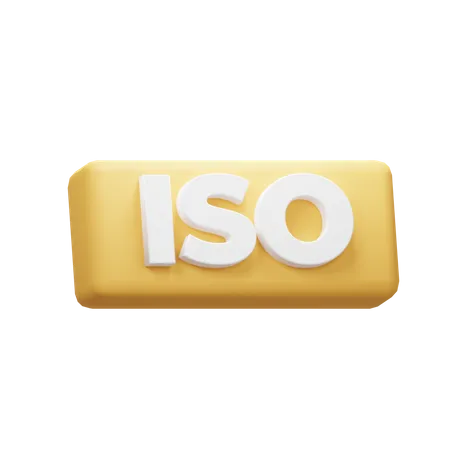 Camara iso  3D Icon