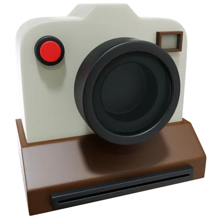 Cámara Polaroid  3D Icon