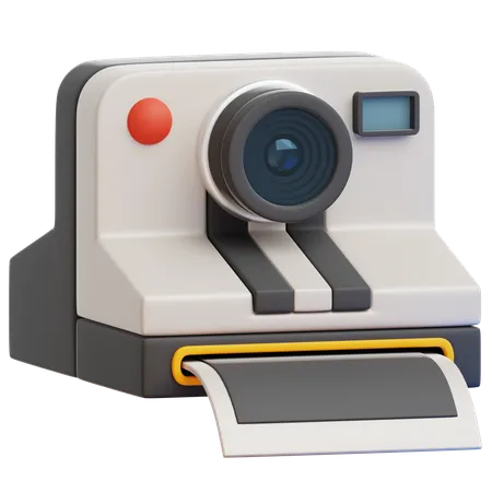 Cámara Polaroid  3D Icon