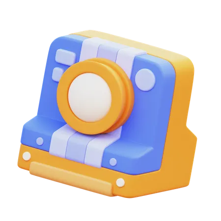 Cámara Polaroid  3D Icon