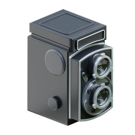 Cámara Rolleicord  3D Icon
