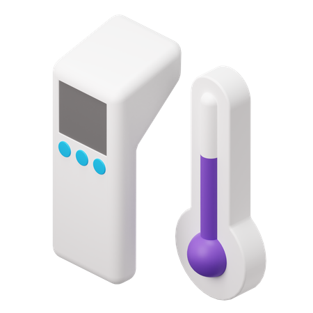 Cámara térmica  3D Icon