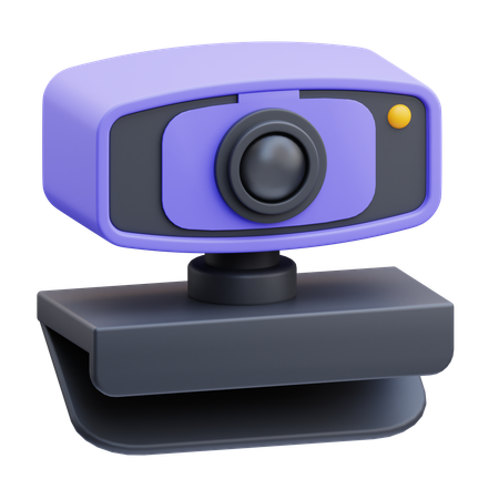 Cámara web  3D Icon