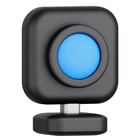 Cámara web  3D Icon