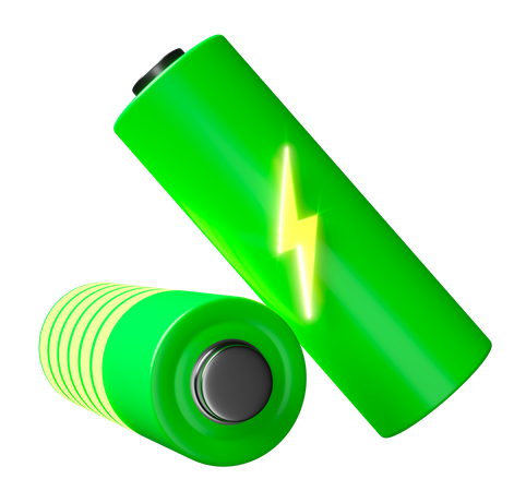 Cambio de bateria  3D Icon
