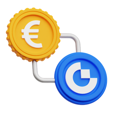 Cambio de euro  3D Icon